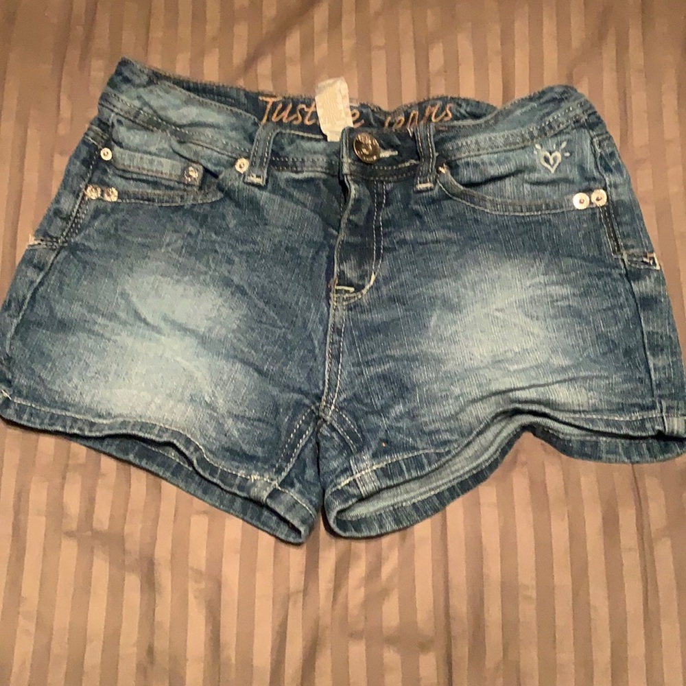 Girls Justice Jean shorts